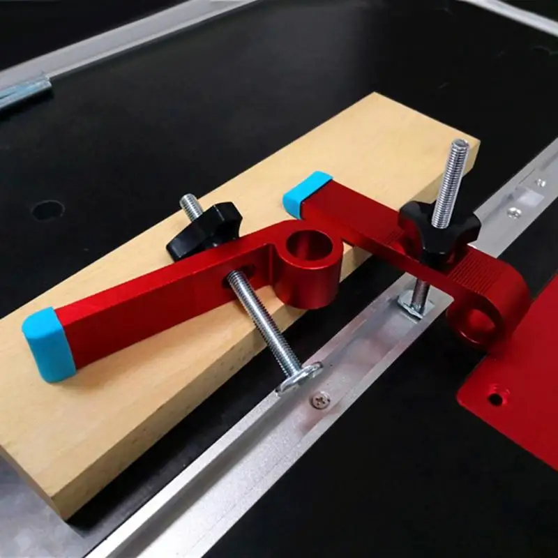 T type Slide Slot Track Stopper Woodworking Positioning Limiter Wood