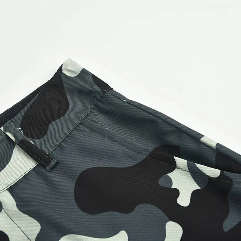 Women's Ladies Summer Spring Camo Cargo Pants Woman High Waist Long Trousers Women Casual Military Army Camouflage Pencil Pants
