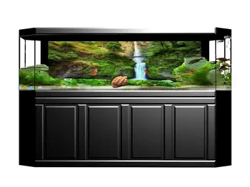 

61cm Length Fish Aquatic Pet Decorations Ornaments Aquarium Background Backdrop Fish Tank Board Decor Aquarium Landscape MA15
