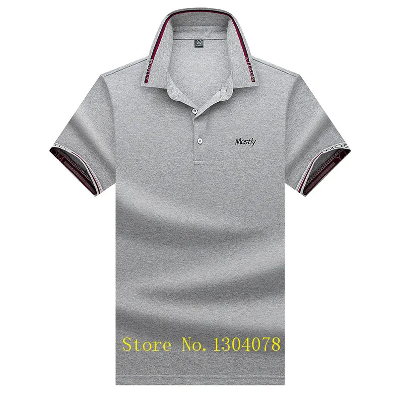 Одноцветное мужские Поло рубашка для мужчин короткий рукав Tace & Shark бренды мужские рубашки-поло однотонная хлопковая дышащая Мода США