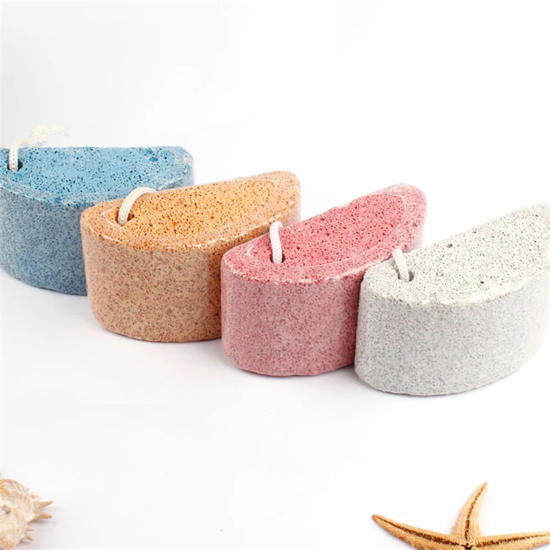 free shipping Double foot rub grinding stone feet foot exfoliating tool