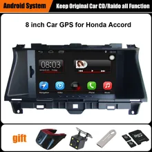 Upgraded Original Car multimedia Player Car GPS Navigation Suit to Honda Accord (2008-2012) Support WiFi Bluetooth