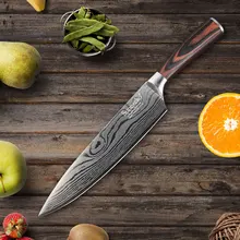 Professional 8 inch Chef s font b Knife b font Stainless Steel Kitchen font b Knives