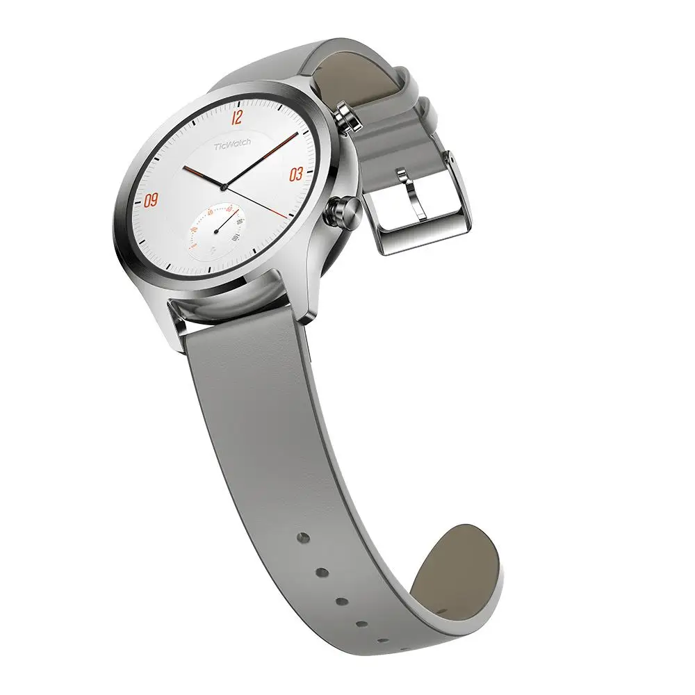 Оригинальные смарт часы Ticwatch C2 Google Pay ос Strava wifi gps IP68 водонепроницаемые 1 3 дюймов