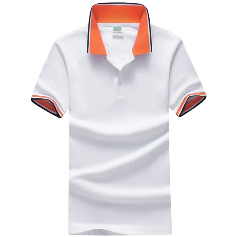 Camisa masculina бренды рубашек-Поло рубашка мужская повседневная Хлопковая мужская рубашка поло с коротким рукавом спортивная рубашка для гольфа плюс размер 4XL мужские топы