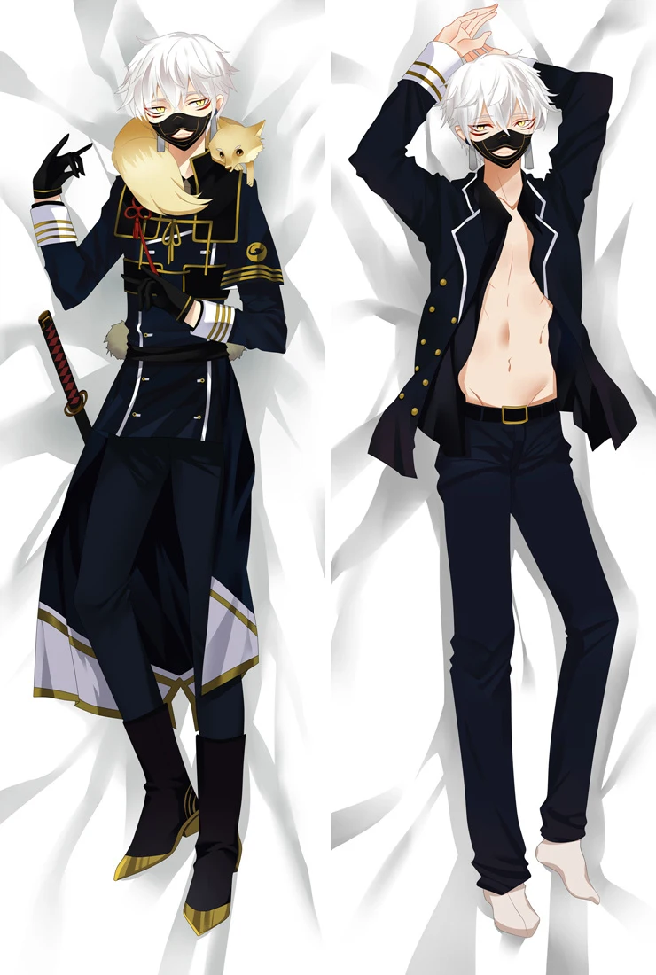 2018 August Anime Touken Ranbu Online Nakigitsune & Imanotsurugi Dakimakura Чехол для подушки обнимающего тела