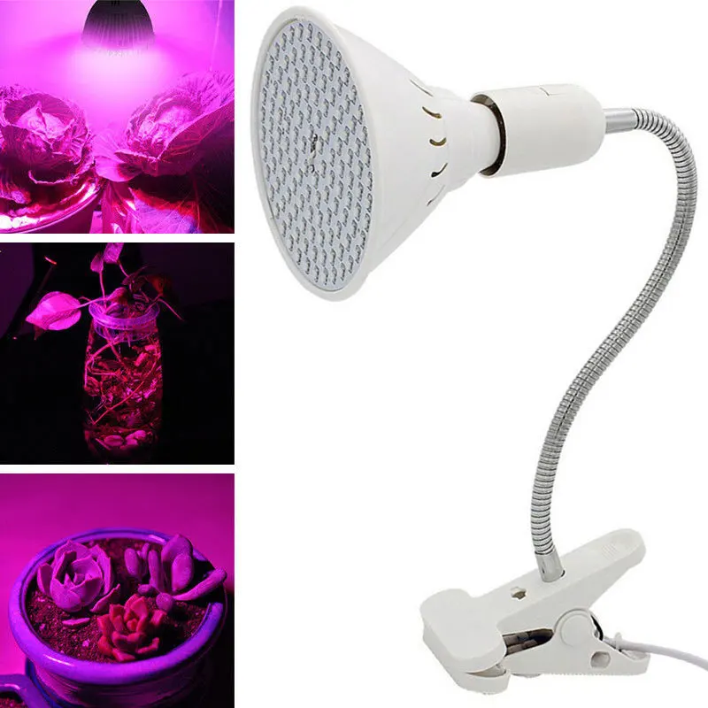 106 Led Grow Light гидропонное освещение с зажимом 10 Вт лампы растения для цветочной