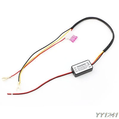 자동차 led 주간 러닝 라이트 릴레이 하네스 drl controll on/off 자동 newcar 대시 대시 보드
