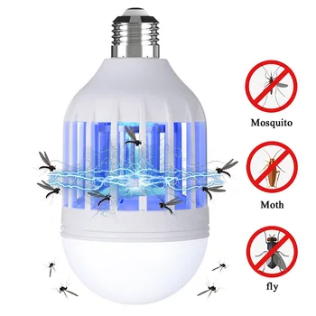 

New Hot Mosquito Killer LED Bulb Bug Zapper Lamp Insect Killing Bulb Night Light Repeller SMD66