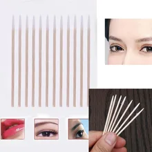 300 шт./упак. деревянной ручкой ватным тампоном макияж аппликатор медицинские тампоны очистки уха здравоохранение инструмент