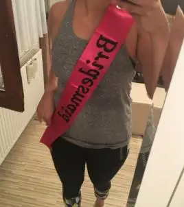 Пояс для девичвечерние вечеринки свадьбы невесты пятнистые пояса украшения