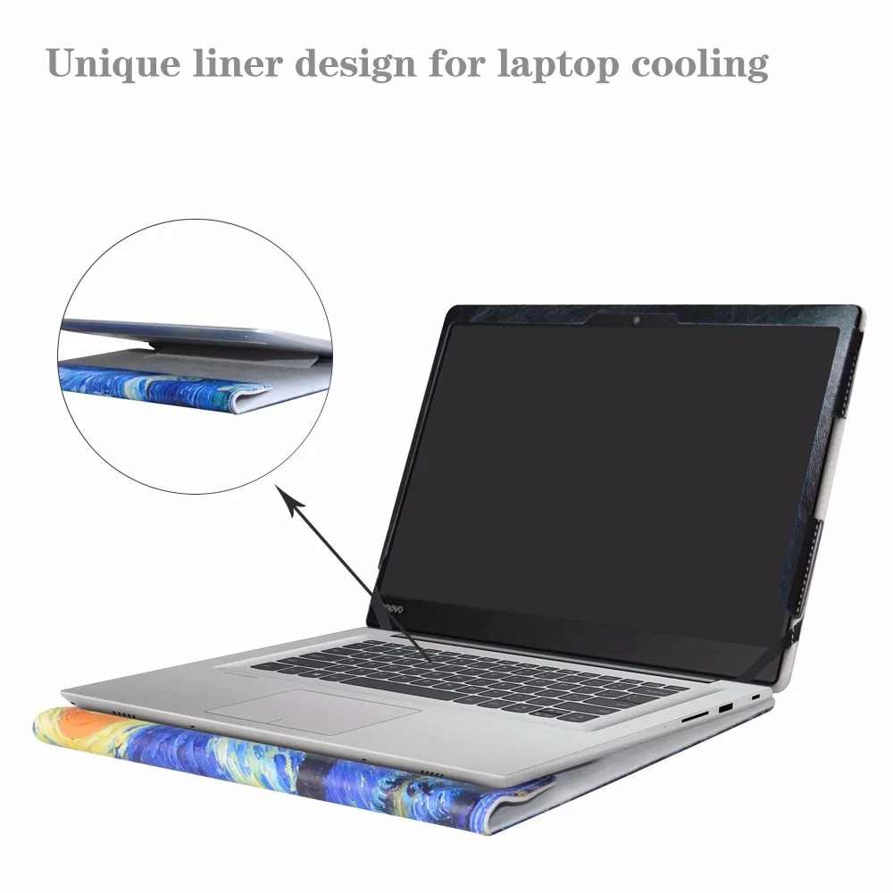 Alapmk защитный чехол для 14 &quotLenovo Ideapad 320s &amp 520s Slim 1 14AST 05 сумка ноутбука|Сумки и чехлы