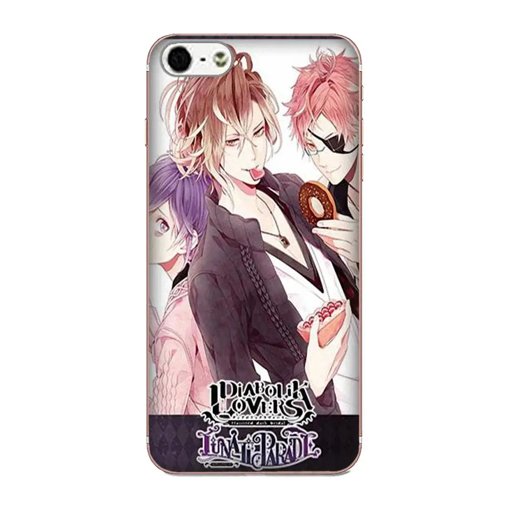 Мягкий чехол для мобильного телефона Diabolik Lovers Xiaomi Redmi Mi Note 7 8 9 SE Pro Lite Go