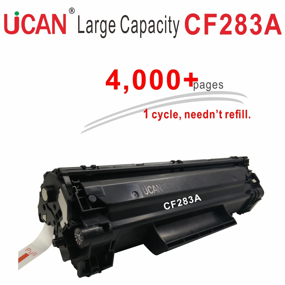 

83A 283A CF283A Compatible Toner Cartridge for HP laesrJet MFP M125 M126 M127 M128 M201 M202 M225 Printer 4000pages