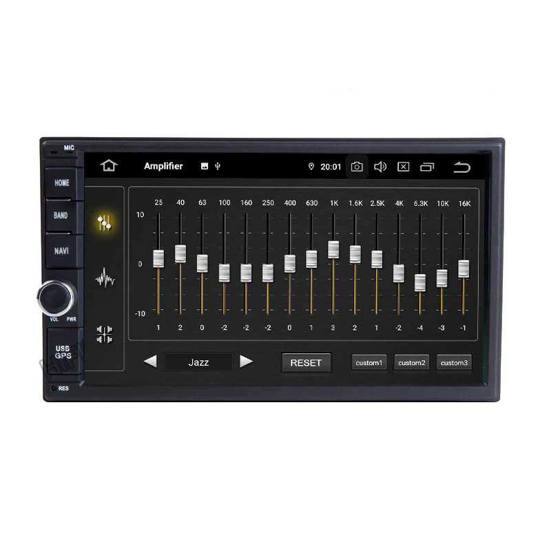 Best 4G RAM Android 9.0 Auto Radio Quad Core 7Inch 2DIN Universal Car NO DVD player GPS Stereo Audio Head unit Support DAB DVR OBD 5