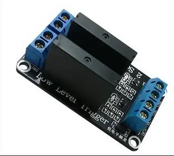 

2 Channel 5V DC Relay Module Solid State High Level SSR AVR DSP