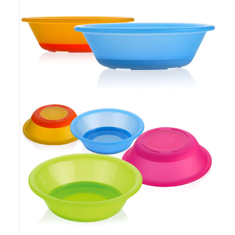 

Children Tableware Dinnerware Food Container Dish Bowl Anti Slip Sucker Infant Tableware For Children Feeder Baby Feeding Bowl