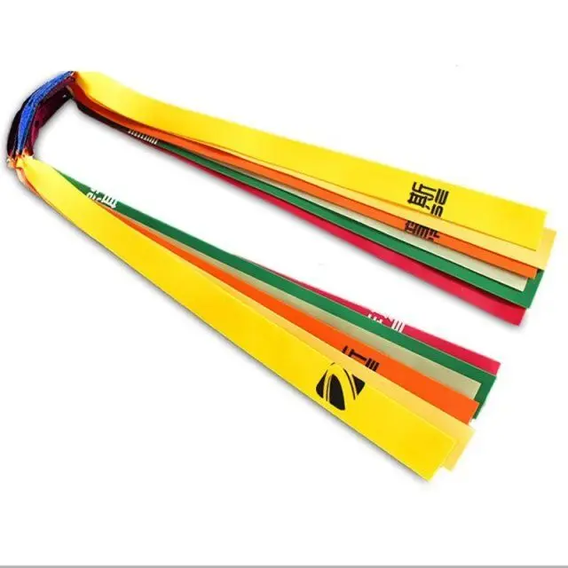 

5pcs Outdoor Slingshot Powerful Elastic Flat Rubber Band Hunting Sports Catapult Kit Set Practical Slingshots Rubber Band