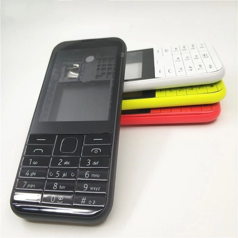 Полный Чехол для мобильного телефона+ английская клавиатура для Nokia Asha 225 N225+ логотип