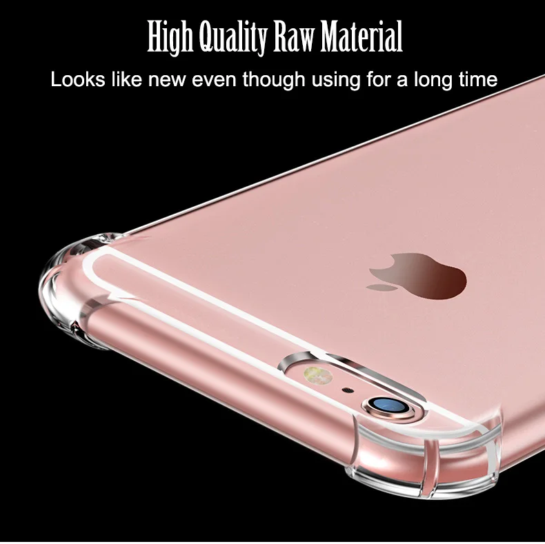 سوبر للصدمات واضح لينة حقيبة لهاتف أي فون X 6 s 6 S 7 8 زائد 6 زائد 6 SPlus 7 زائد 8 زائد السيليكون الفاخرة الغطاء الخلفي للهاتف الخلوي سوبر للصدمات واضح لينة حقيبة لهاتف أي فون X 6 s 6 S 7 8 زائد 6 زائد 6 SPlus 7 زائد 8 زائد السيليكون الفاخرة الغطاء الخلفي للهاتف الخلوي