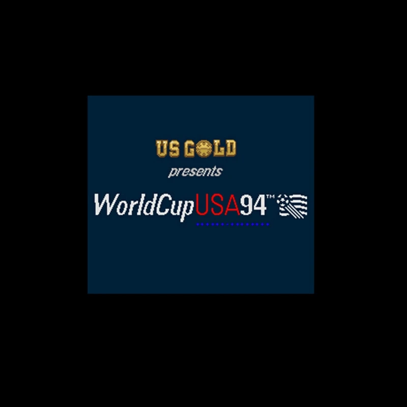 Большая серая игровая карта World Cup USA 94 NTSC Version 16 Bit 46 Pin для игроков в США |