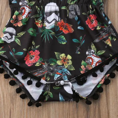 Floral Star Wars Onesie