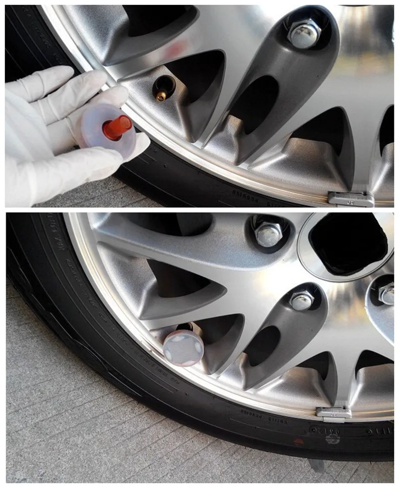 1Piece Car Accessory Wheel Tire Valve Caps Solar Energy LED Light for mazda 3 6 2 5 CX-5 CX-7 CX-3 323 ATENZA Axela | Автомобили и