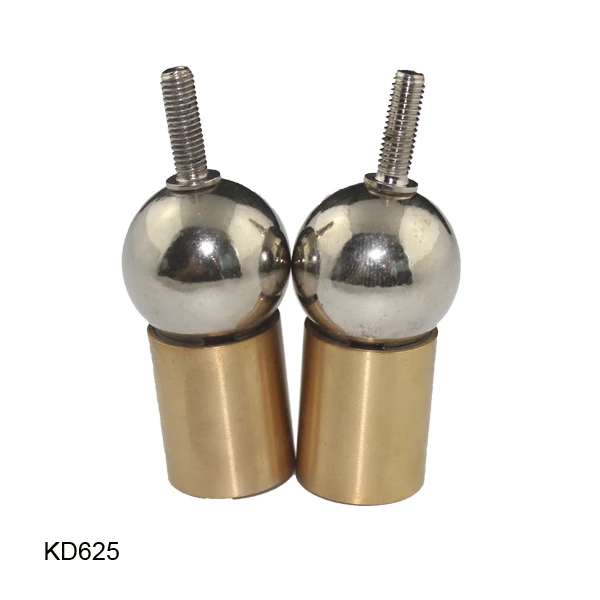 KD625 3d printer socket connection Steel ball Brass rod end with thread hole permanent universal magnetic ball joint (8)