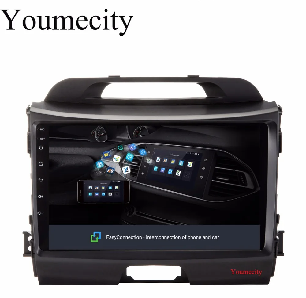 

Octa Core Car DVD Player For KIA Sportage 2008-2018 with Gps wifi Radio Headunit Android 8.1 Carplay TPMS OBD DVR 2GRAM DAB+