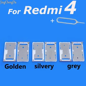 

JCD Golden/silvery/grey Micro SIM Card Tray Holder Micro SD Card Slot Holder Adaptert for Xiaomi for Redmi 4
