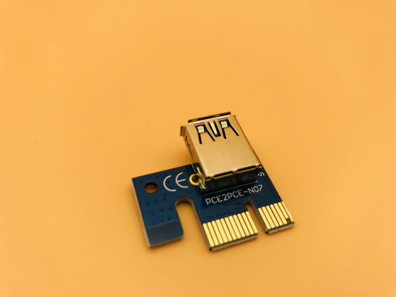 Райзер карта VER 007 60 см PCI E Express 1x до 16x удлинитель слота USB 3 0 кабель SATA на 4Pin шнур