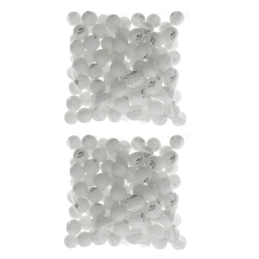 100 Pieces Celluloid 3 Star 40mm Table Tennis Balls Ping Pong Practice Balls White For Beginners Players Tournament Use