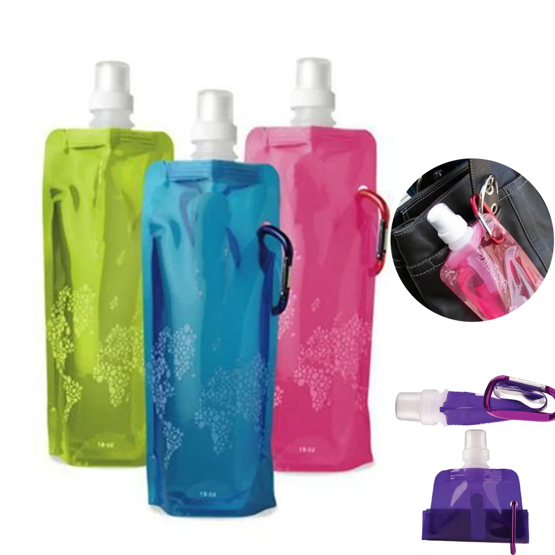 480ml Ultralight Foldable Silicone Water Bottle Bag Outdoor Sport 480ml Ultralight Foldable Silicone Water Bottle Bag Outdoor Sport Supplies Hiking Camping Soft Flask In Bottles From Home Garden On Aliexpress