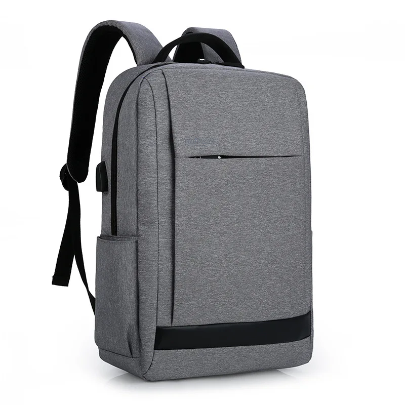 

New Fashion Men Bag Usb Charging Backpack Headphone Plug Anti-theftm Laptop Backpack Waterproof Business Large Travel Bags Smart