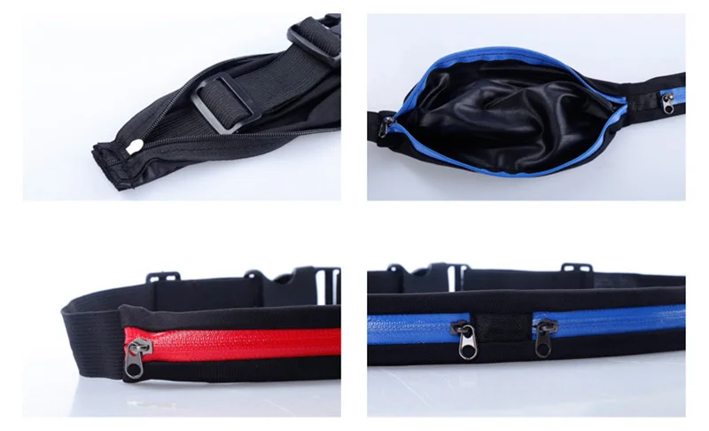 Fashion Waist Bag Personal Security Nylon Package Admission Package Invisible Pockets Fanny Pack Phone Bag Belt Pouch Waist Pack (6)