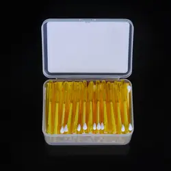 Межзубные щетки 1,0 мм-1,2 мм 60 piece/pieces удаляет зубной налет между которые не могут быть очищены с а зубная щетка гибкие