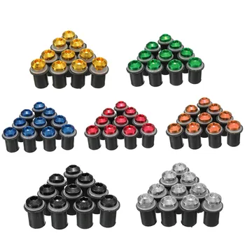 10 Pcs Set Motorcycle M5 x 16mm CNC Windscreen Windshield Screw Bolts Nuts Kit