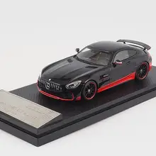 Литая модель автомобиля почти настоящая AMG GT R 1:43(черный)+ маленький подарок