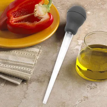 

2019 New High Quality Cooking Kitchen Chicken Turkey Poultry Meat BBQ Food Flavour Baster Syringe Tube Pump Pipe Type Accessory