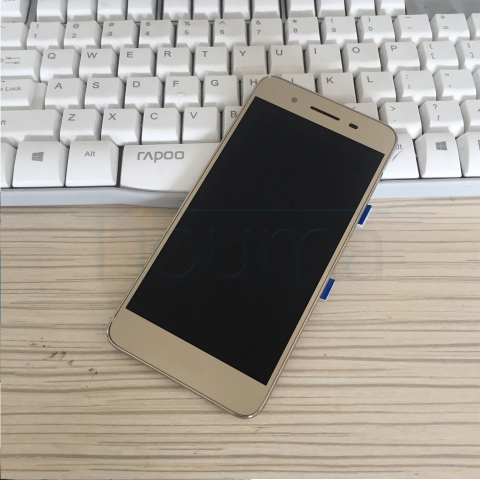 Huawei GR3  LCD Display With Frame gold (10)