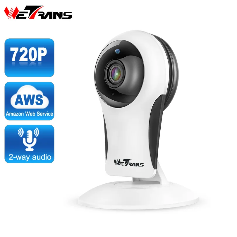 

Wetrans IP Security Camera Wifi 960P HD Cloud Storage P2P 10m IR Night Vision Smart Wireless Home Surveillance CCTV Camera Mini