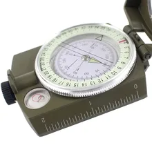 Карман Геология Металл Компас для наружного Пеший Туризм Кемпинг Приключения