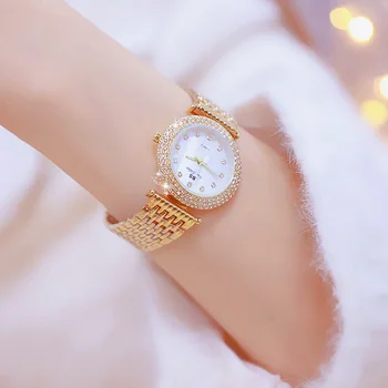 

Relogio Feminino Luxury Rhinestone Women Watches 2019 Hot sell Quartz Watch Fashion Ladies Wristwatch Casual Female Clock