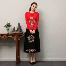 Новинка осени вышивка футболка