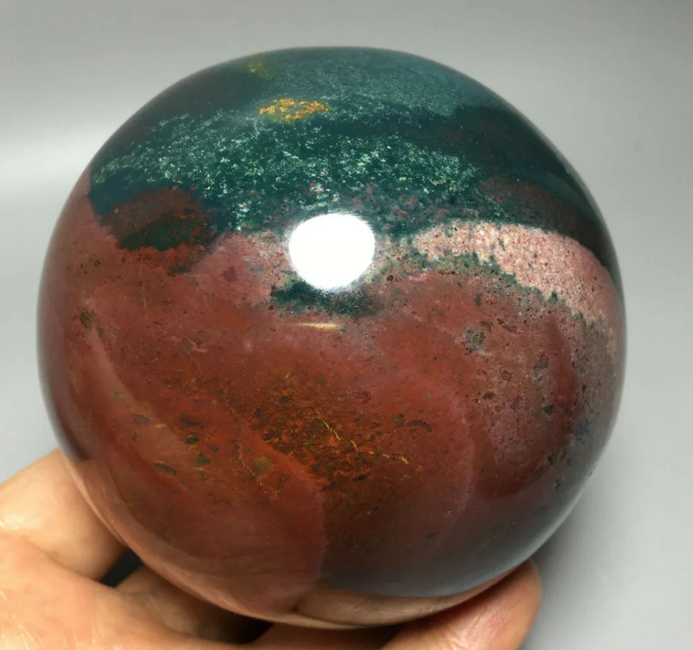 

1156g NATURAL OCEAN JASPER QUARTZ CRYSTAL BALL HEALING bomboniere wedding gift