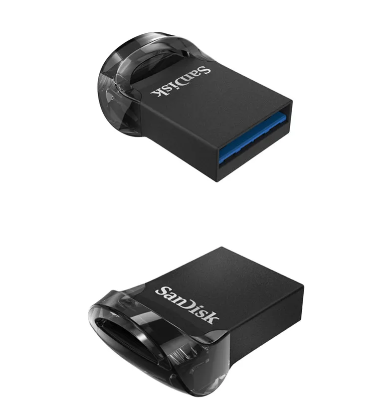 SanDisk Ultra Fit USB 3,1 флэш-накопитель CZ430 256 ГБ 128 Гб 64 ГБ 32 ГБ 16 ГБ высокая скорость 130 МБ/с./с мини USB 3,0 USB флешка для компьютера