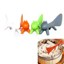 Домашний Кухня в форме белки совок для риса суповые ложки соуса лопастной ковш