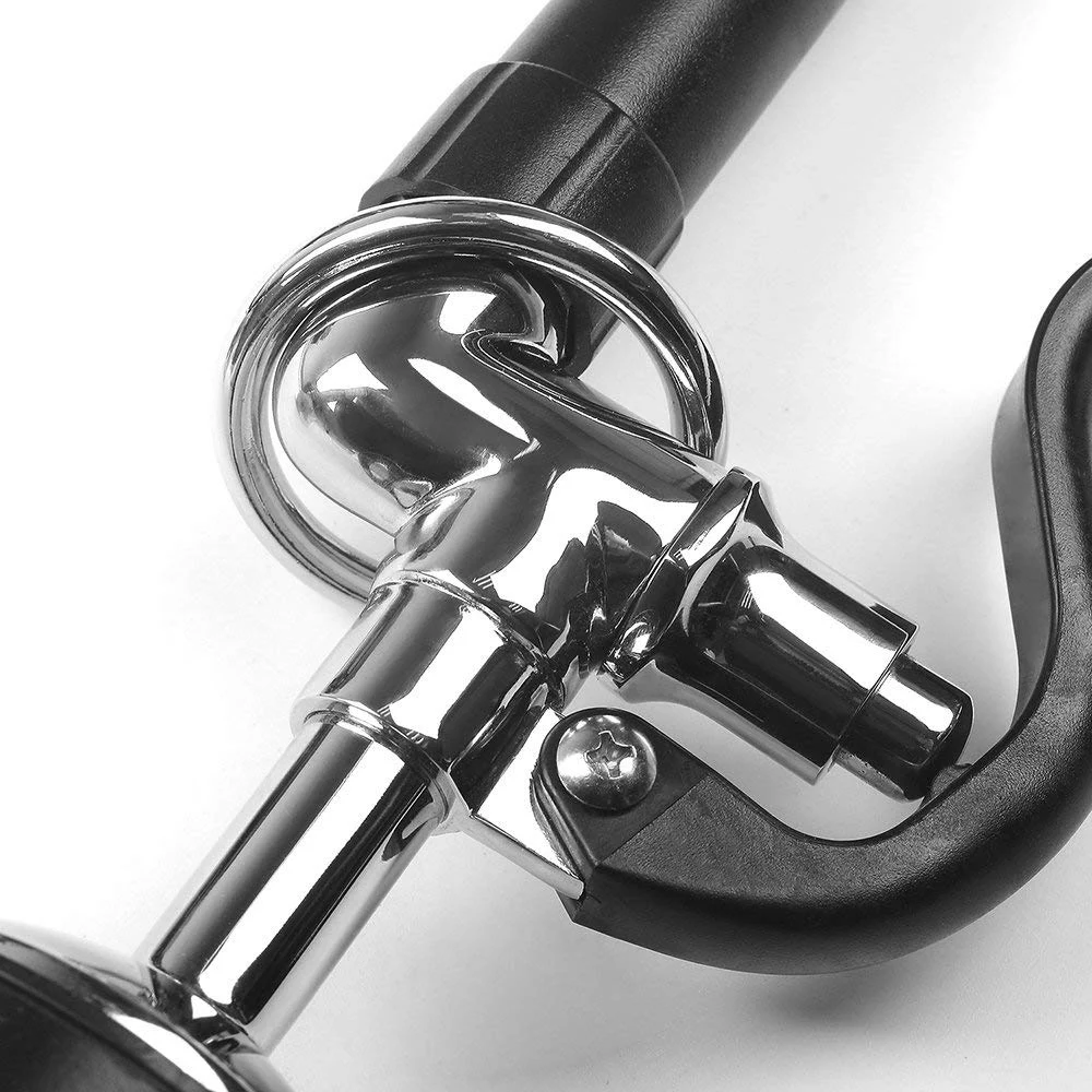 

Pre Rinse Sprayer Commercial Kitchen Faucet Parts Chrome Finished (Black)