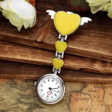 Медсестра карманные часы с круглым циферблатом кварцевые ангельская группа брошь доктор настенные часы LL@ 17