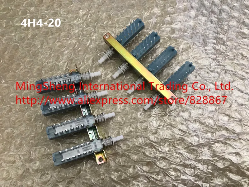 

Original new 100% domestic key switch 4H4-20 distance 20mm four interlocked keys straight key switch